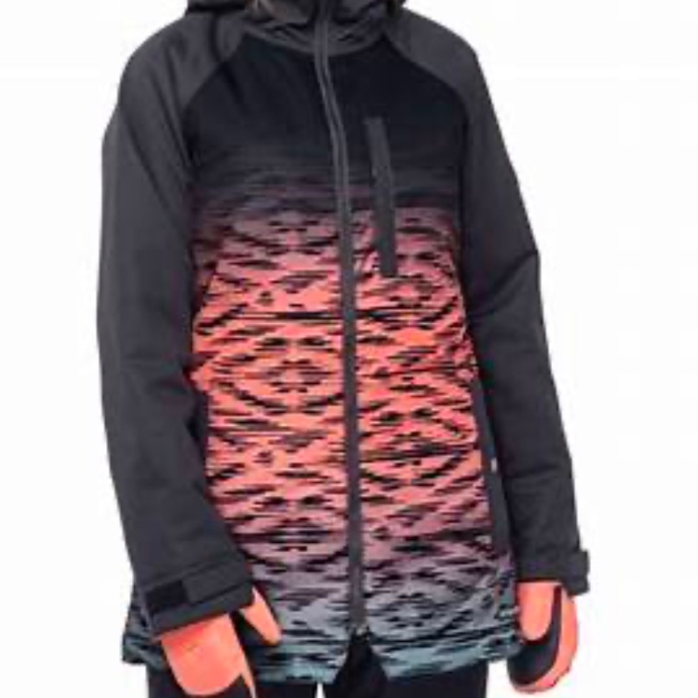 686 WATERPROOF BREATHABLE OMBRÉ SNOWBOARD JACKET INFI-DRY SZ SMALL